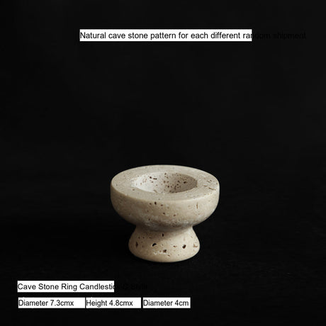 VAVINCI Arishia Luxury Natural Marble Candlestick Ornaments from VAVINCI