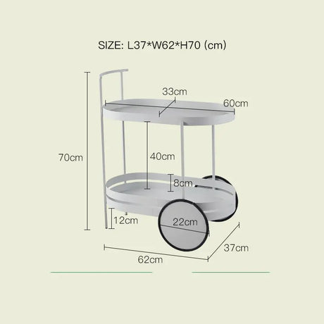 LAZYSPACE Stella Wrought Iron Coffee Table from LAZYSPACE