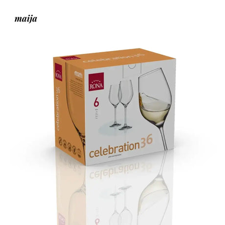 RONA Bordeaux Wine Glass Crystal Champagne Glass Set from RONA