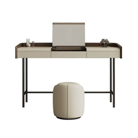 GEPH Ava Minimalistic Cream Dressing Table from GEPH