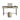 GEPH Ava Minimalistic Cream Dressing Table from GEPH