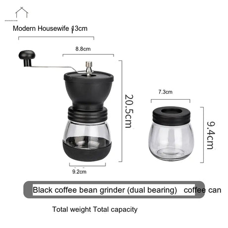 MH Elanora Compact Manual Coffee Grinder Machine from MH