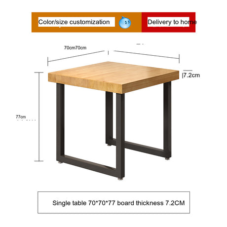 WEIMEI Morgantown Elegant Solid Wood Dining Table Set from WEIMEI