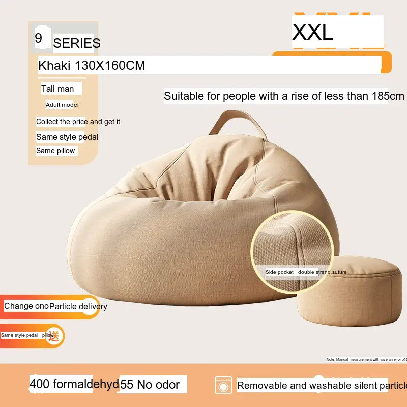 LEDONG Elowen Cozy Creative Bean Bag Chair from LEDONG