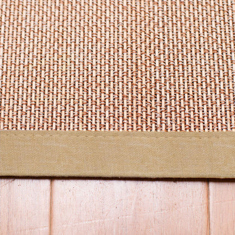 PAULOWNIA Haruki Eco-Friendly Round Yoga Mat Tatami Craft from PAULOWNIA