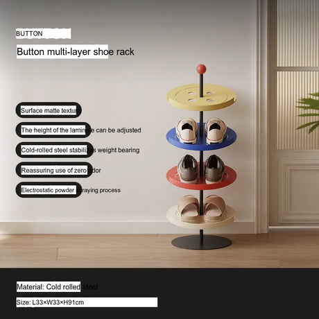 WOTIME Lira Modern Multi-Layer Door Shoe Rack from WOTIME