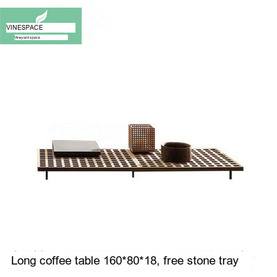 RATTAN SPACE Elowen Scandinavian Natural Wood Coffee Table from RATTAN SPACE