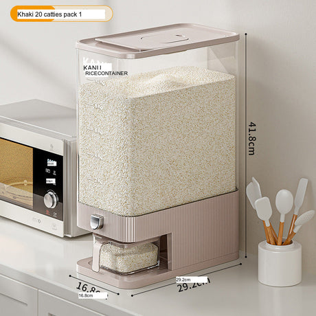BOER Juniper Moisture-Proof Rice Storage Box from BOER