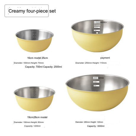 SUCO Akihiko Elegant Stainless Steel Salad Bowl from SUCO