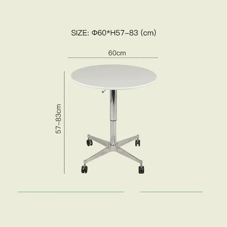 LAZYSPACE Zoey Solid Wood Lift Table from LAZYSPACE