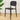 WANMEI Araceli Vintage Edged Stackable Dining Chair from WANMEI