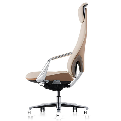 MEDELIN Santiago Ergonomic Comfort Leather Office Chair from MEDELIN