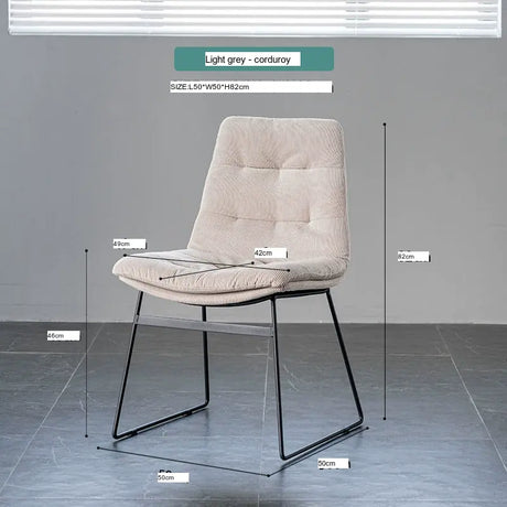 ABOUT WHITE Minato Elegant Retro Dining Chair from ABOUT WHITE