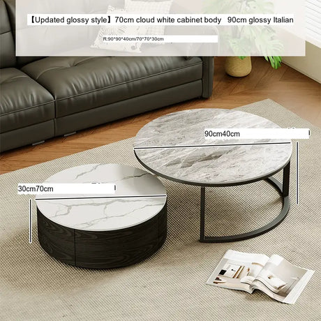 XIMIKA Elysia Elegant Minimalist Coffee Table from XIMIKA