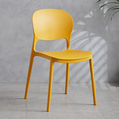 A&D Callidora Minimalist Durable Plastic Dining Chair from A&D