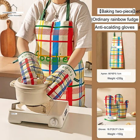 MH Alhambra Luxe Waterproof Kitchen Bib Apron from MH