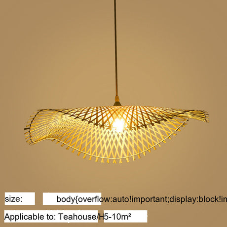 BOJI Santiago Elegant Bamboo Ceiling Lamp Living Room Light from BOJI