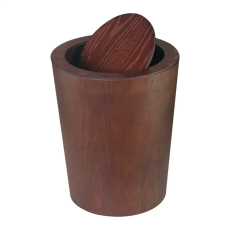 MUSN Creative Wooden Trash Bin from MUSN