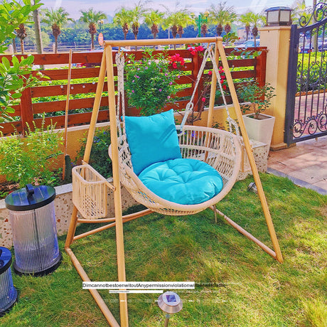 ZIYE Kaori Cozy Outdoor Swing Rocker from ZIYE
