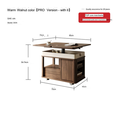 QUANMU Isolde Chic Minimalist Coffee Table from QUANMU