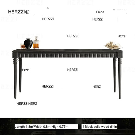 HERZZI Marisol Vintage Rustic Dining Set from HERZZI