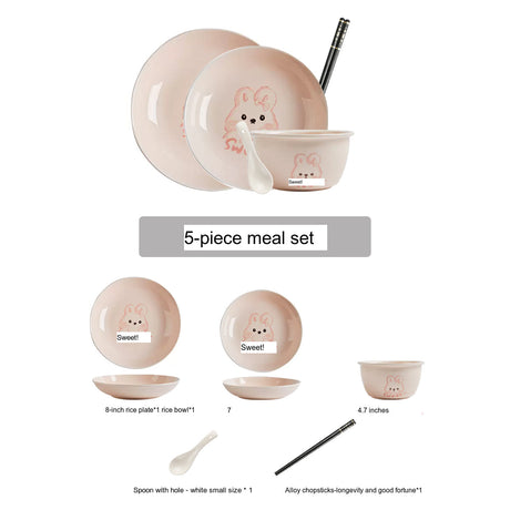 MOSE Cute High-Quality Tableware Set from MOSE