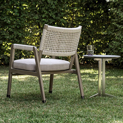 RATTAN SPACE Elowen Rustic Scandinavian Leisure Coffee Table Set from RATTAN SPACE