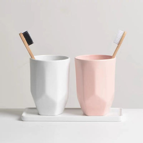 TIANRUN Marisol Elegant Ceramic Mouthwash Glass from TIANRUN