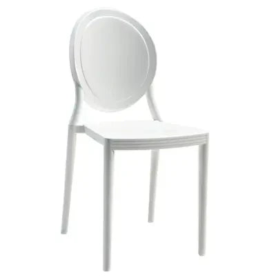 ABOUT WHITE Marisol Sleek Transparent Design High Chair from ABOUT WHITE