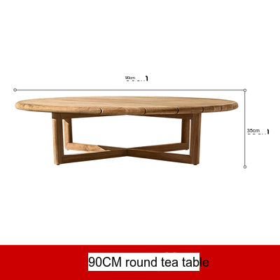 RATTAN SPACE Amaya Stylish Waterproof Sofa & Scandinavian Coffee Table for Leisure from RATTAN SPACE