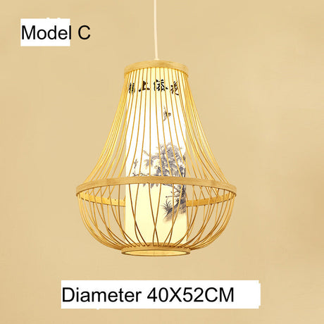 BOJI Chengyu Artistic Ambient Light Chinese Ceiling Lamp from BOJI