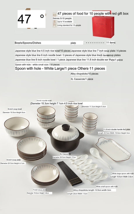 MOSE Modern Minimalist Tableware Set from MOSE