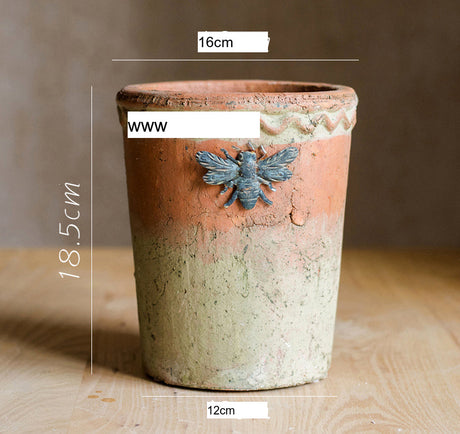 JUHAN Aisling Elegant Retro Ellipse Flowerpot from JUHAN