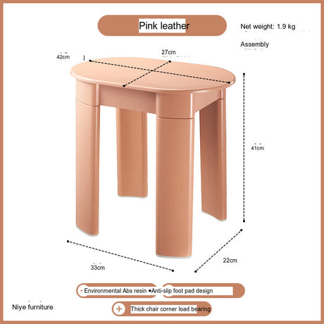 NIYE Isadora Minimalist Nordic Designer Stool from NIYE
