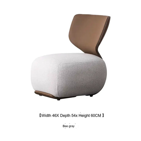 MOXER Shinju Light Luxury Nordic Recliner Chair from MOXER