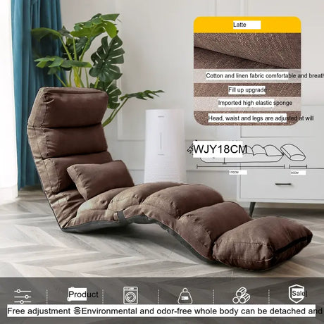 LEDONG Iskander Cozy Portable Pillow for Bedroom from LEDONG