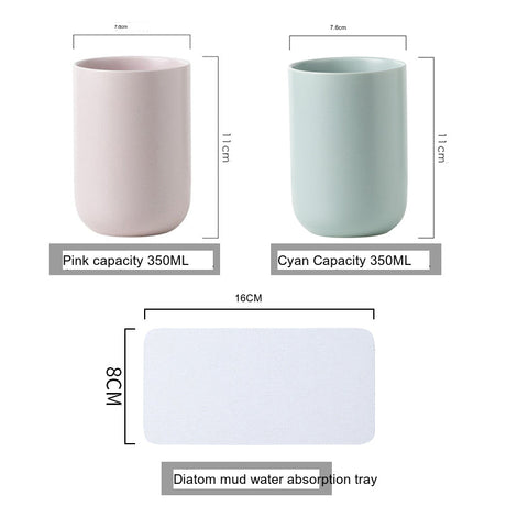 TIANRUN Azura Elegant Minimalist Ceramic Water Cup from TIANRUN