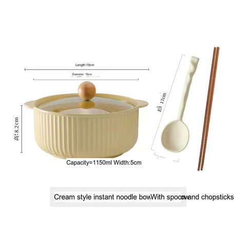 MOSE Double-Ear Instant Noodle Bowl from MOSE