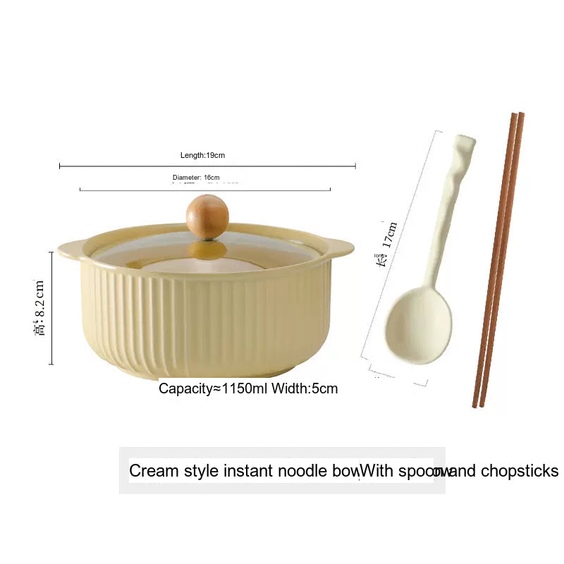 MOSE Double-Ear Instant Noodle Bowl from MOSE