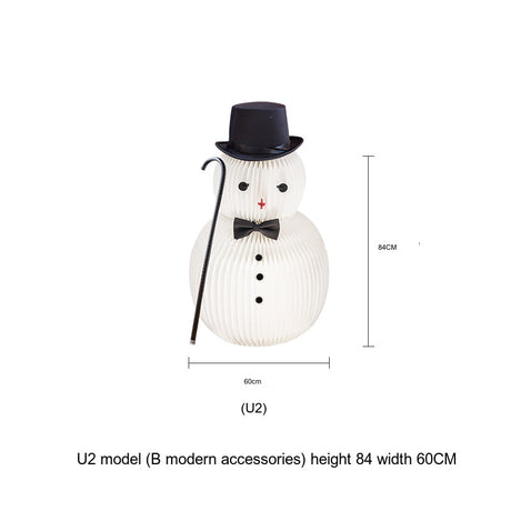 SHIBA Isolde Festive Nordic Outdoor Snowman Decoration from SHIBA