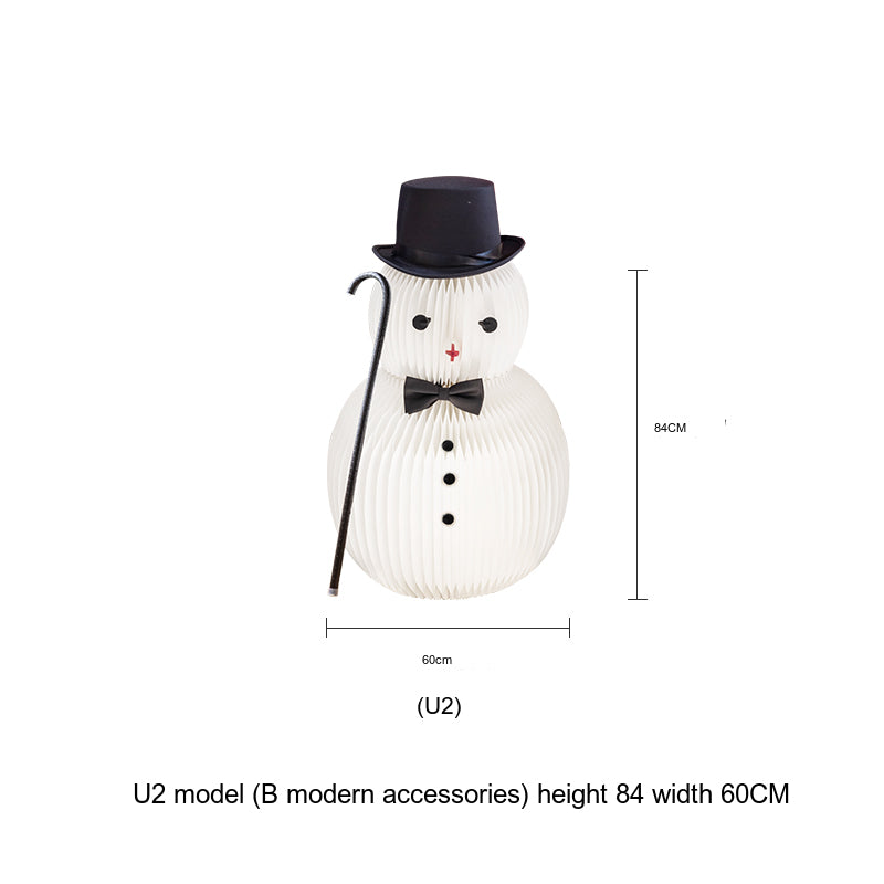 SHIBA Isolde Festive Nordic Outdoor Snowman Decoration from SHIBA