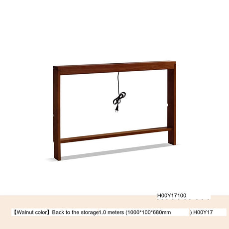 GENJI Kiyoshi Elegant Solid Wood Multi-Functional Wall Shelf from GENJI