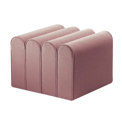 ROOMHOME Elysian Chic Rustic Square Stool from ROOMHOME