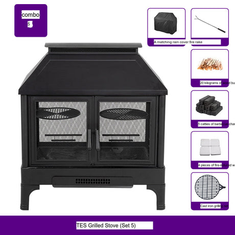 ZIYE Lucinda Radiant Outdoor Heating Stove from ZIYE