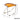 NIYE Montgomery Sleek Transparent Folding Stool from NIYE