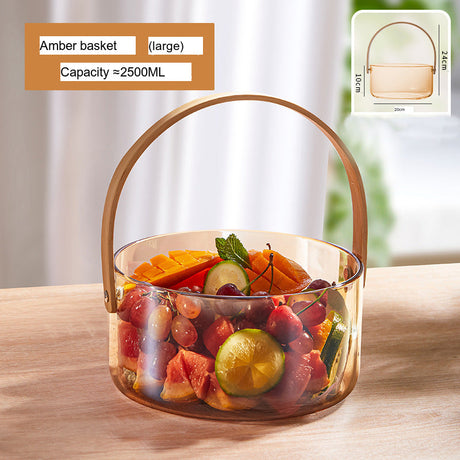 SUCO Islington Elegant Transparent Glass Basket Set from SUCO