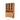 BAIYA SHUNAN Elowen Rustic Natural Wood Bookcase Furniture from BAIYA SHUNAN