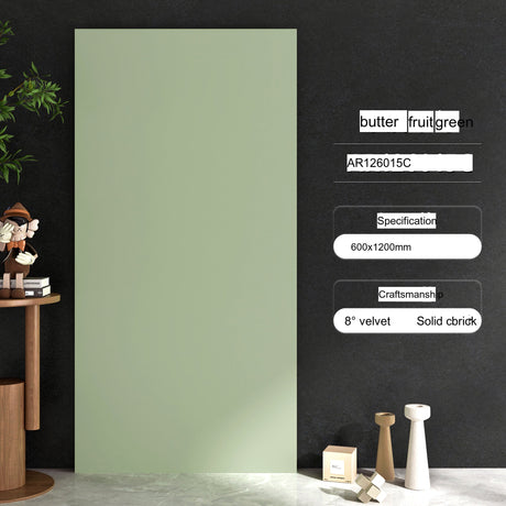 LOFTWELL Amelie Softlight Velvet Solid Color Morandi Tile from LOFTWELL