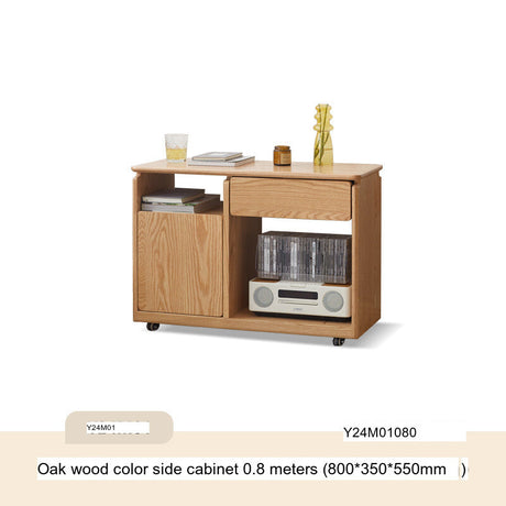 GENJI Elowen Modern Solid Wood Storage Cabinet from GENJI