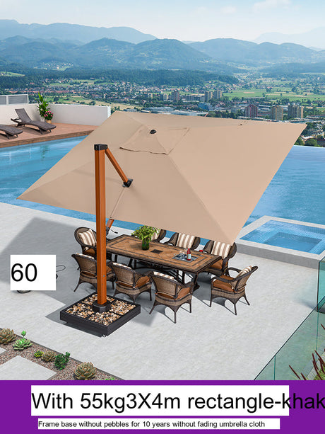 ZIYE Shinjuku Elegant Solar-Powered Street Umbrella Villa from ZIYE